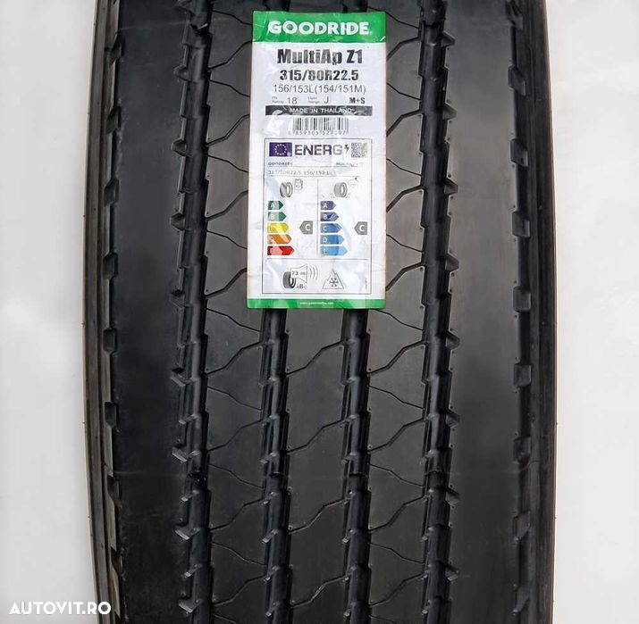 Anvelopa NOUA 315/80 R22.5 Goodride Multi Ap Eco Z1 154/151M, Directie - 2
