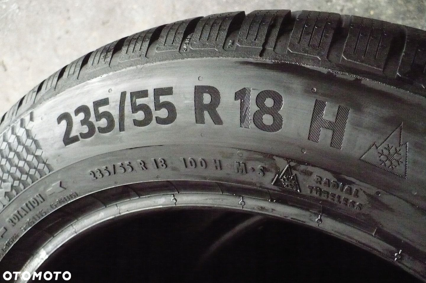 2x CONTINENTAL WinterContact TS870P 235/55R18 7,7mm - 3