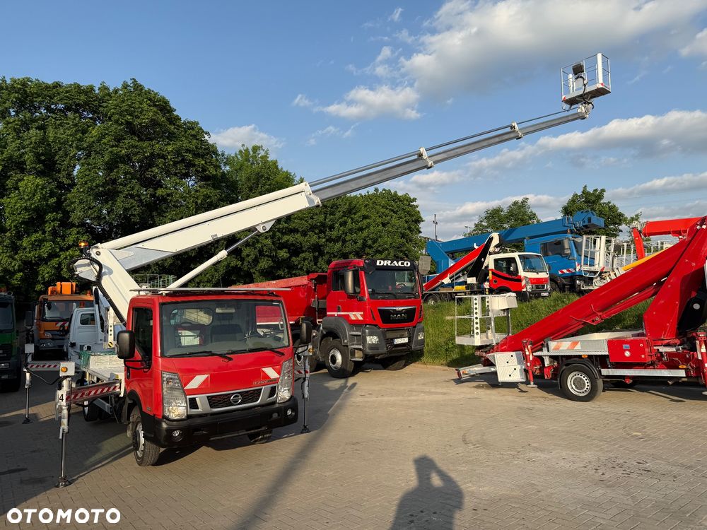 Nissan Podnośnik Koszowy Multitel Mt 204 20,5 metra 14 w Bok Kosz 300 KG!!! Zwyżka!UDT! jak Wumag Ruthmann GSR - 12