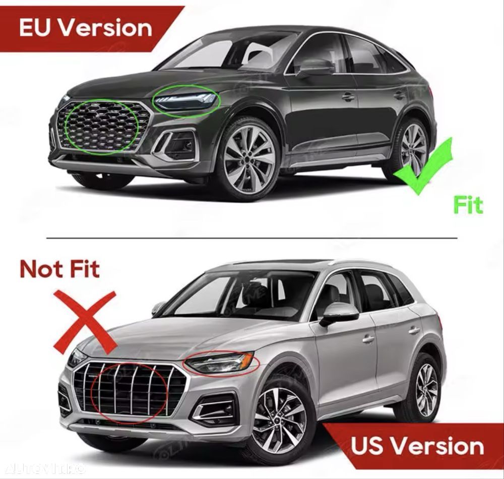Catadioptru Reflector Ochii Pisica Bara Spate Lampa Audi Q5 2018-2021 - 3