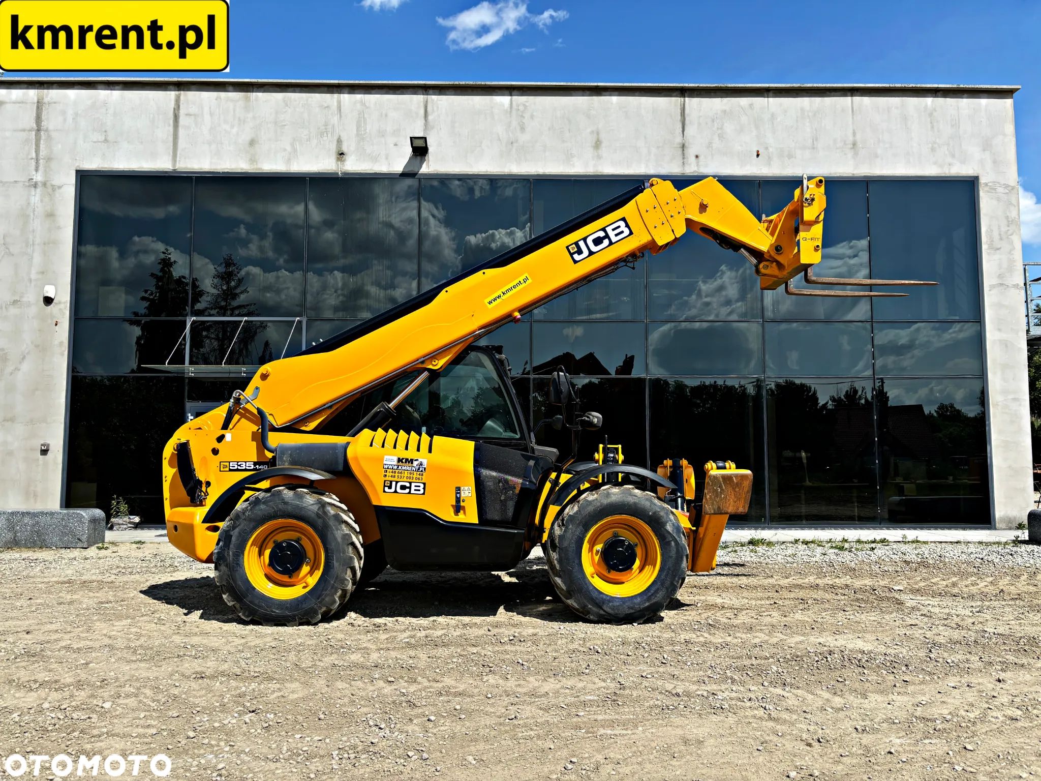JCB 535-140 ŁADOWARKA TELESKOPOWA 2016R. | JCB 540-140 535-125 540-170 MANITOU 1440 1330 1740 - 1