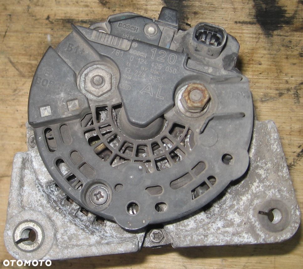alternator OPEL MERIVA ASTRA III ZAFIRA 1.6 16V 0124425050 - 2