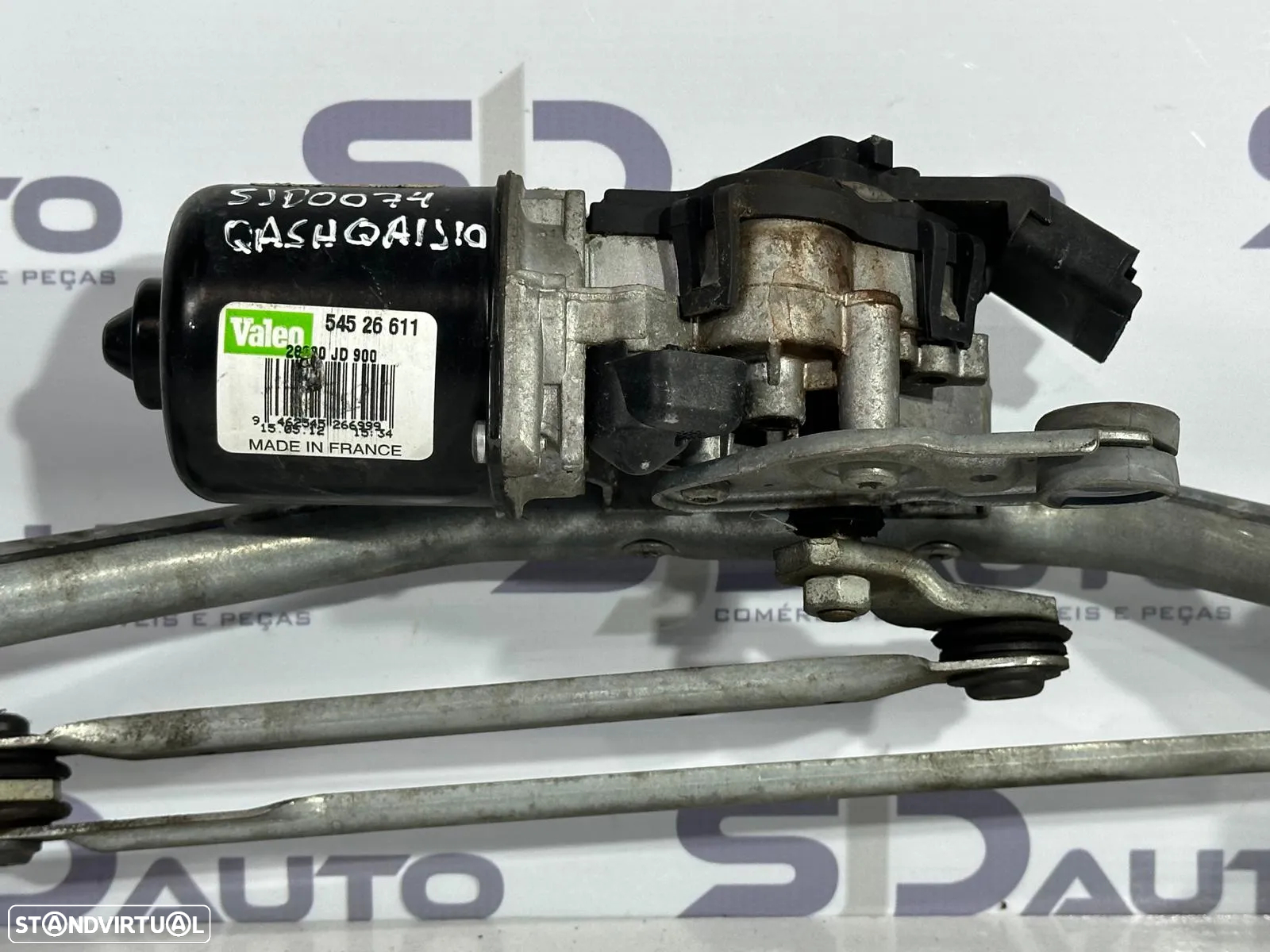 Motor Escovas - Nissan Qashqai J10 (2013) - 3
