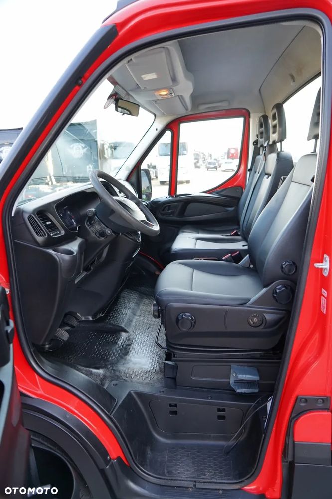 Iveco DAILY 35-130 / WYWROTKA TYLNOZSYPOWA / BLIŹNIAK / MANUAL / SKÓRA / EURO 6 - 23