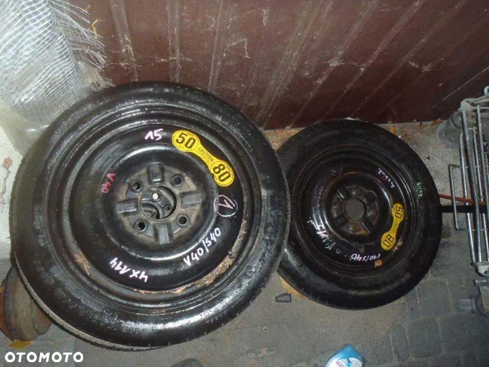 felga felgi koło dojazdowe volvo 40 s40 4x114,3  15 - 3