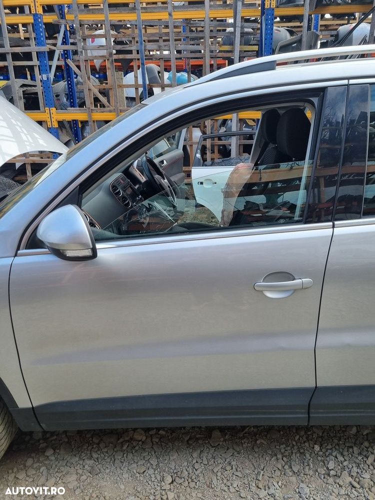 Usa Stanga Fata Volkswagen Tiguan 5N 2007 - 2011 SUV 4 Usi SILVER (1481) - 1