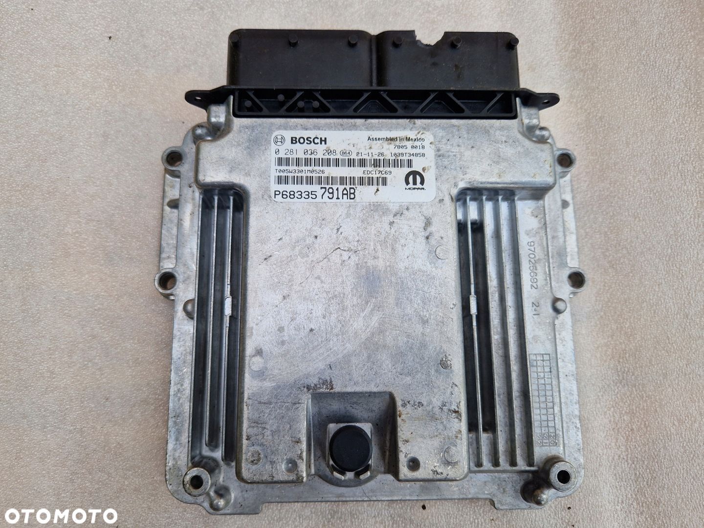 STEROWNIK KOMPUTER SILNIKA JEEP WRANGLER JL - 1