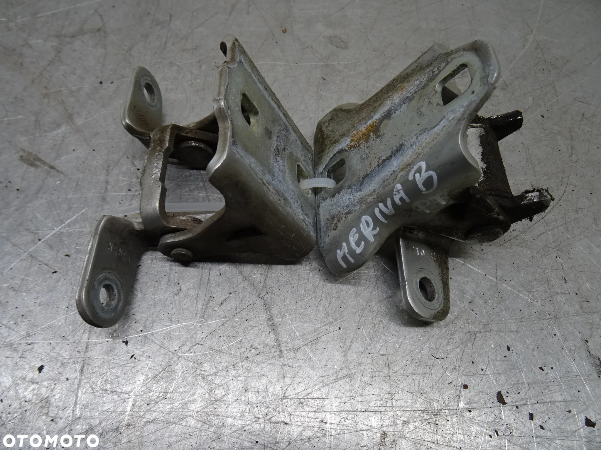 OPEL MERIVA B 10-13 1.3CDTI ZAWIAS ZAWIASY DRZWI PRAWY PRZÓD TYŁ - 4