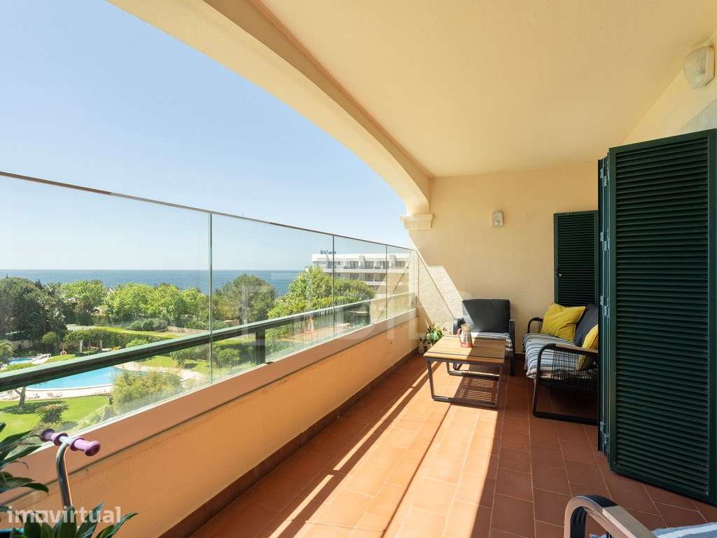 Apartamento T2 com vista mar, em condomínio privado Cascais - Grande imagem: 2/21