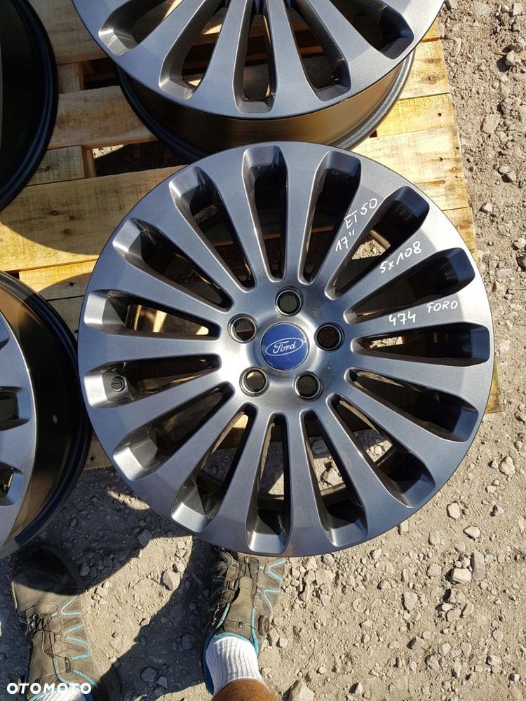 ALUFELGI 7M5J-1007-BA FORD MONDEO V KUGA III FOCUS 7.0 17 5X108 ET 50 - 4
