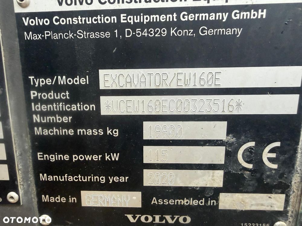 Volvo EW 160 E Rottotil System D3 z Niemiec - 10