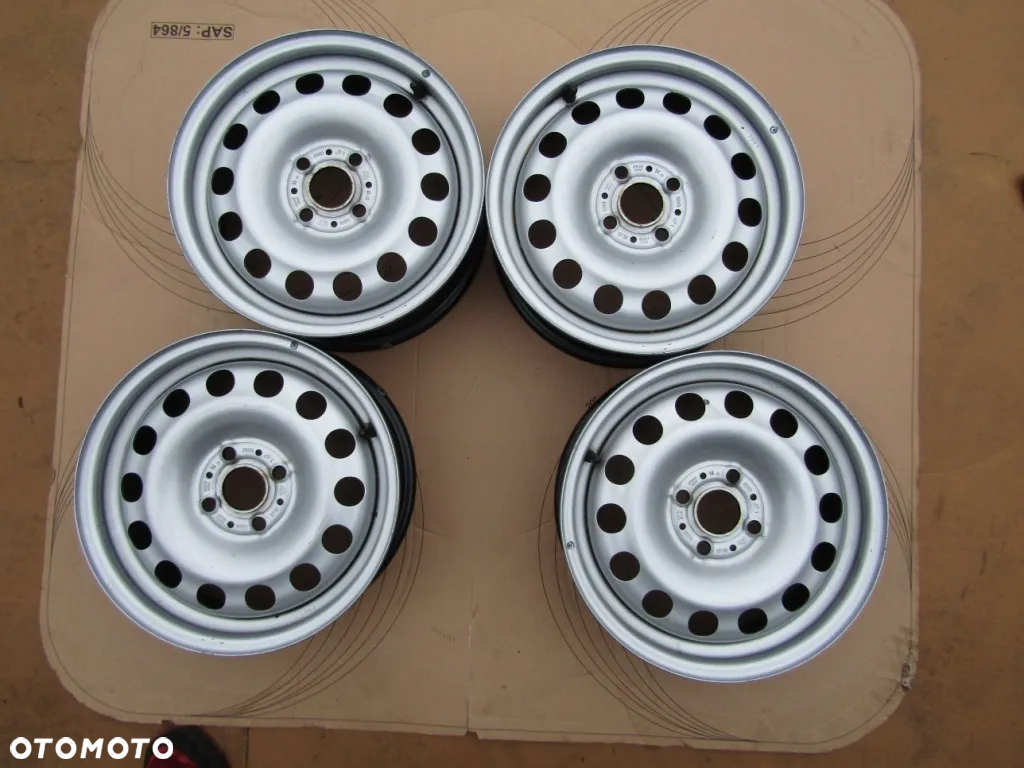 4x Felgi 15 Honda Jazz I II Insight Civic 4x100 ET45 - 10