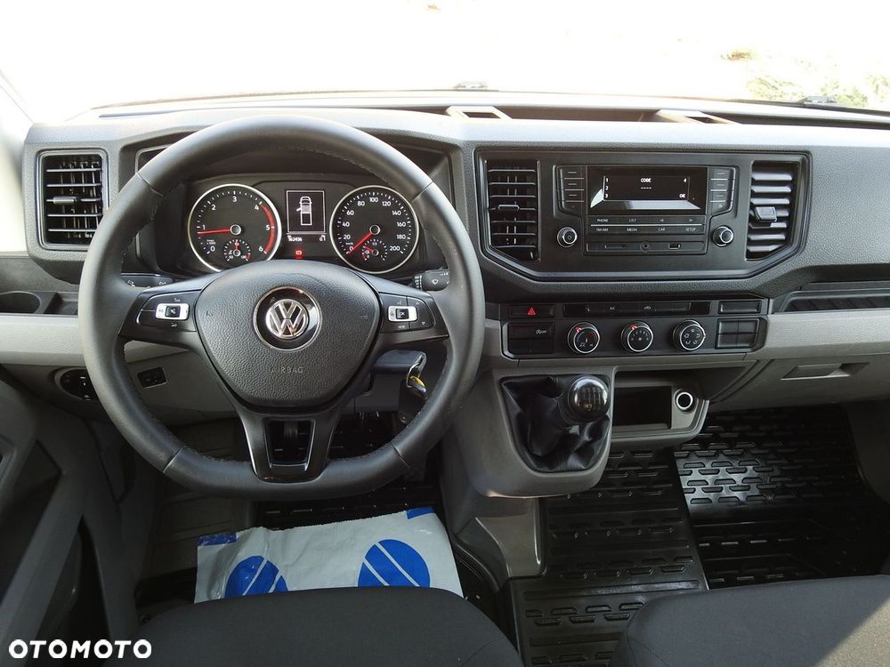Volkswagen CRAFTER SKRZYNIA PODWÓJNA KABINA DOKA 7 MIEJSC KLIMATYZACJA  140KM - 26