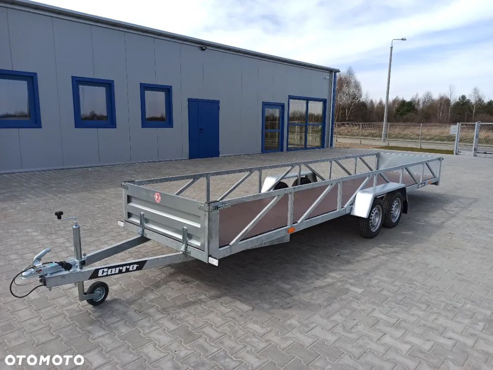 Carro Przyczepa dłużyca ramowa 612x123 cm, 750 kg - 4