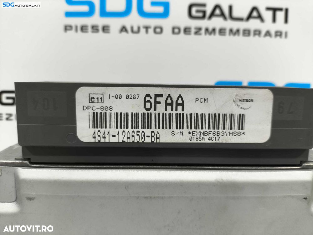 ECU Calculator Motor Ford Focus 1 1.8 TDDI 1998 - 2005 Cod 4S41-12A650-BA [L2334] [L2336] - 2
