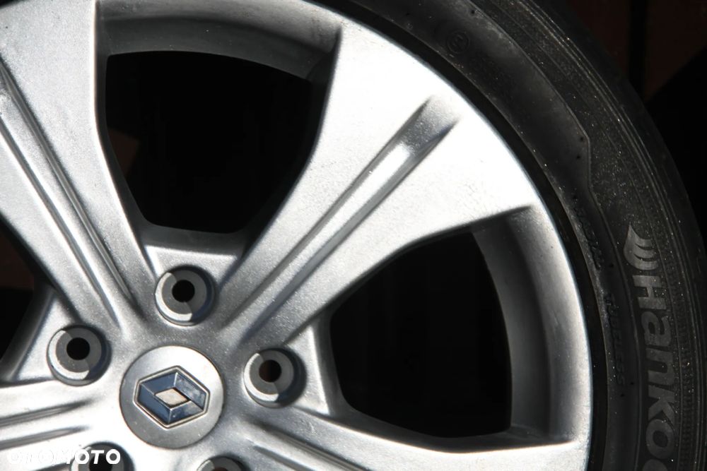 Koła Alufelgi 17 cali 5x114.3 7JX17 ET 49 RENAULT - 6