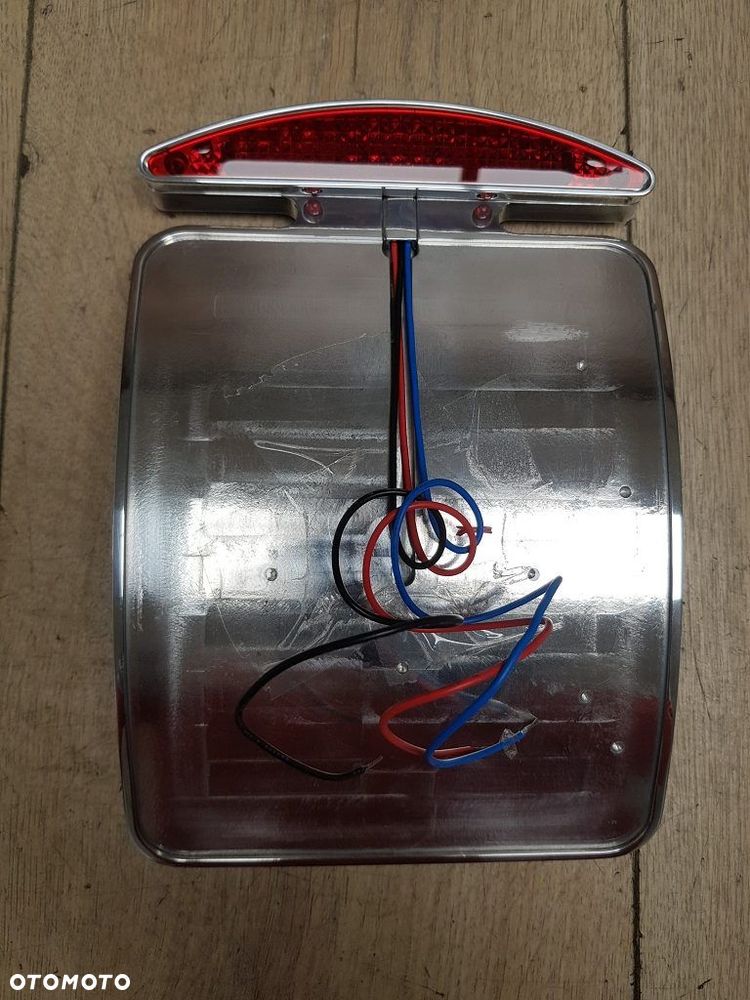 Uchwyt tablicy lampa tył Harley Chopper Cruiser Custom - 2