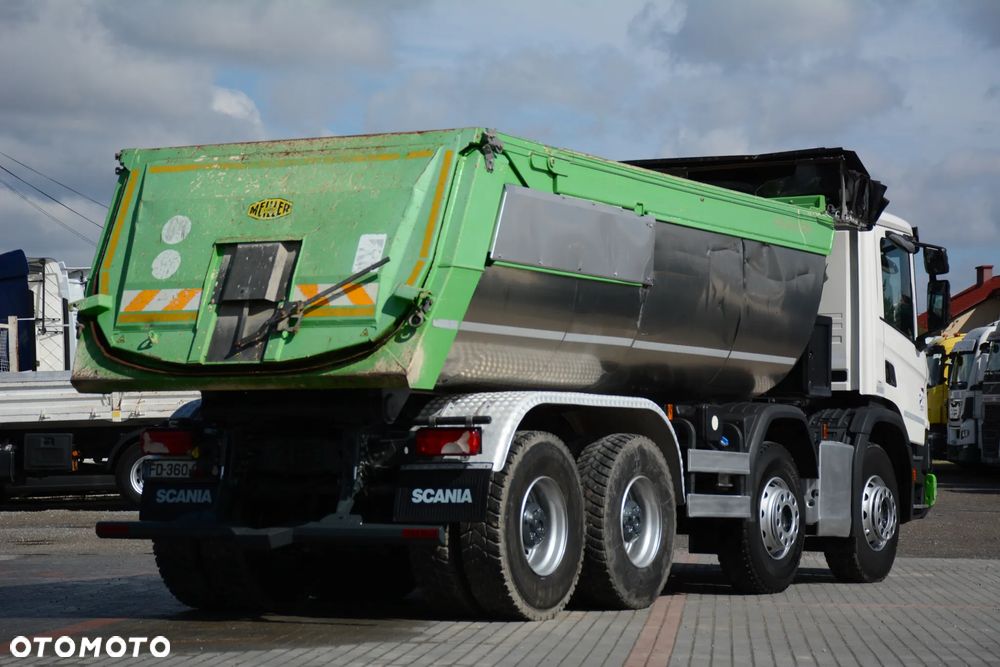 Scania P 410 XT / 2019r / 8x4 / MEILLER KIPPER / Retarder / Mulda / Duża ładowność / Na zwolnicach - 10