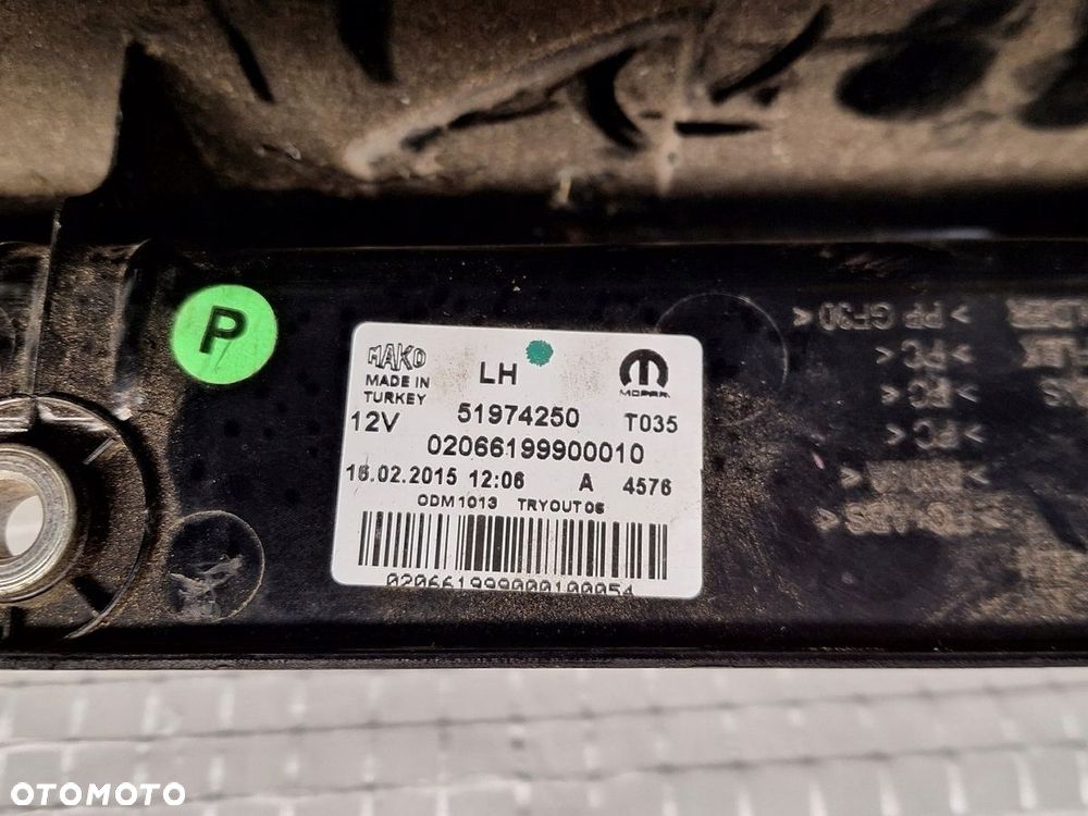 lampa tyl tylna lewa fiat doblo II lift 2014- klapa 51974250 europa demont - 4