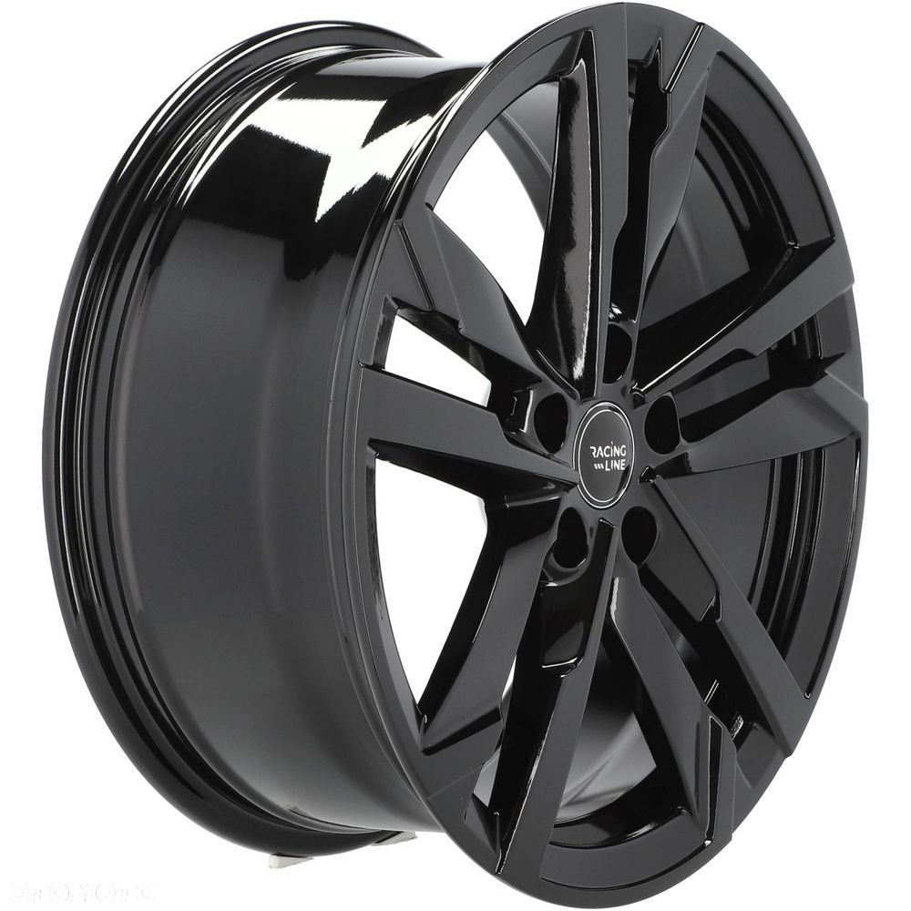 4x Felgi 17 m.in. do SKODA Fabia Kamiq Praktik Rapid Roomster Scala VW Polo Taigo - FBX254 - 6