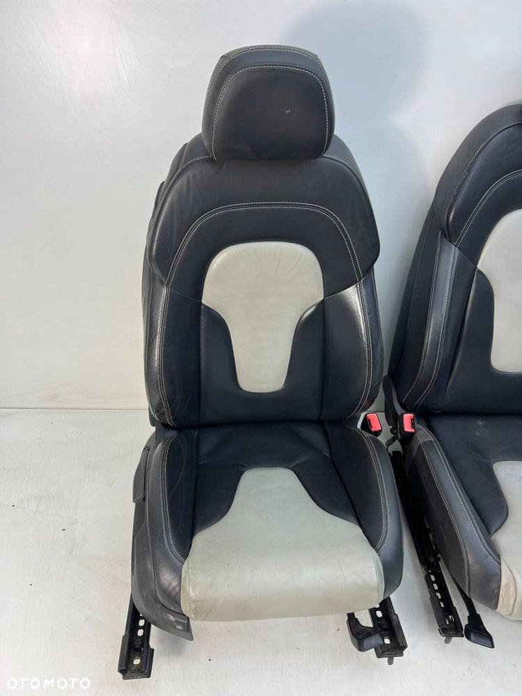 Komptel foteli z boczkami skóra grzane Audi TT TTS Mk2 - 2