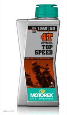 oleo motorex 4t top speed 15w/50 1l - mot245 - 1