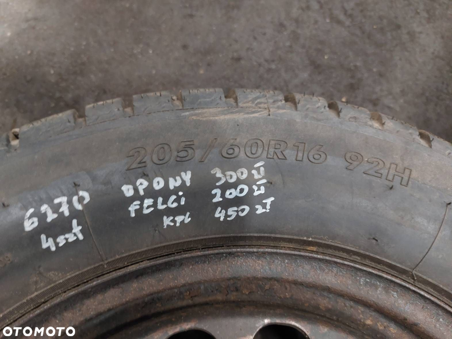 FELGI STALOWE 4 SZT 3C0601027AH 5X112 6,5Jx16 ET42 FI57,1 PASSAT A4 - 2