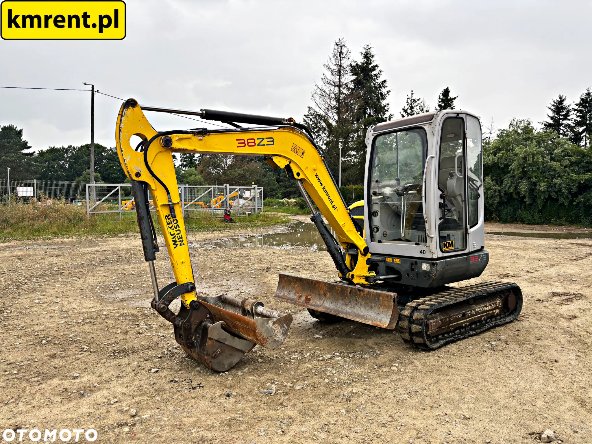 Wacker Neuson 38Z3 MINI-KOPARKA 2012R. | JCB 8040 8035 8030 VOLVO ECR 48 CAT 305 - 8