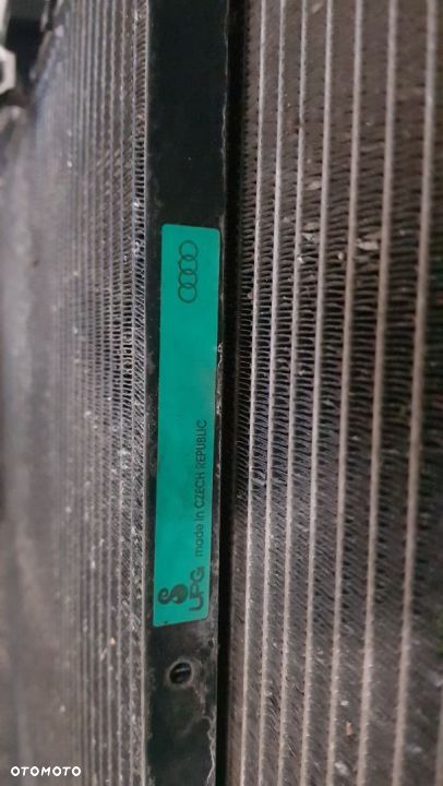 AUDI A4 B8 3.2 CHŁODNICE WENTYLATORY 8K0121251Q KOMPLET - 5