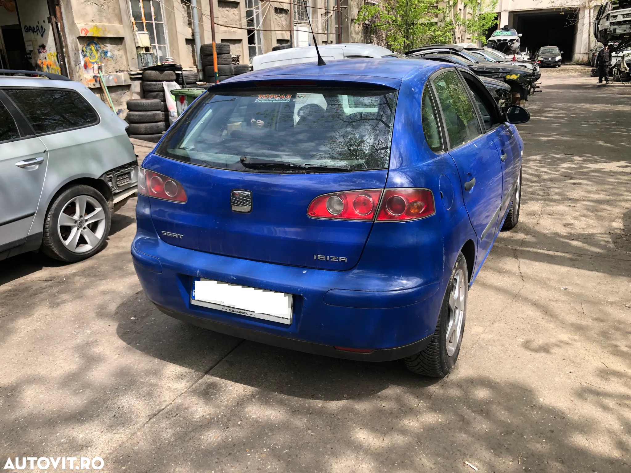 Dezmembrez Seat Ibiza 2005 albastru - 3