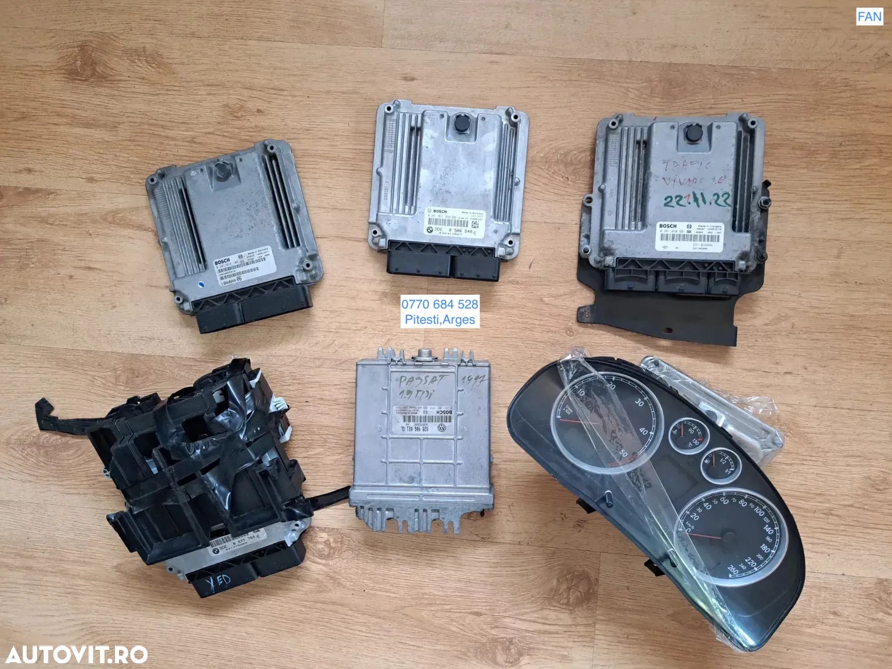Kit pornire volkswagen passat 1,9 tdi AVB bmw seria 5 ECU modul calculator motor vw passat 1,9 tdi AFL mitsubishi outlander bmw seria 3 4 5 7 x3 x4 x5 x6 renault trafic opel vivaro 1,6 - 1
