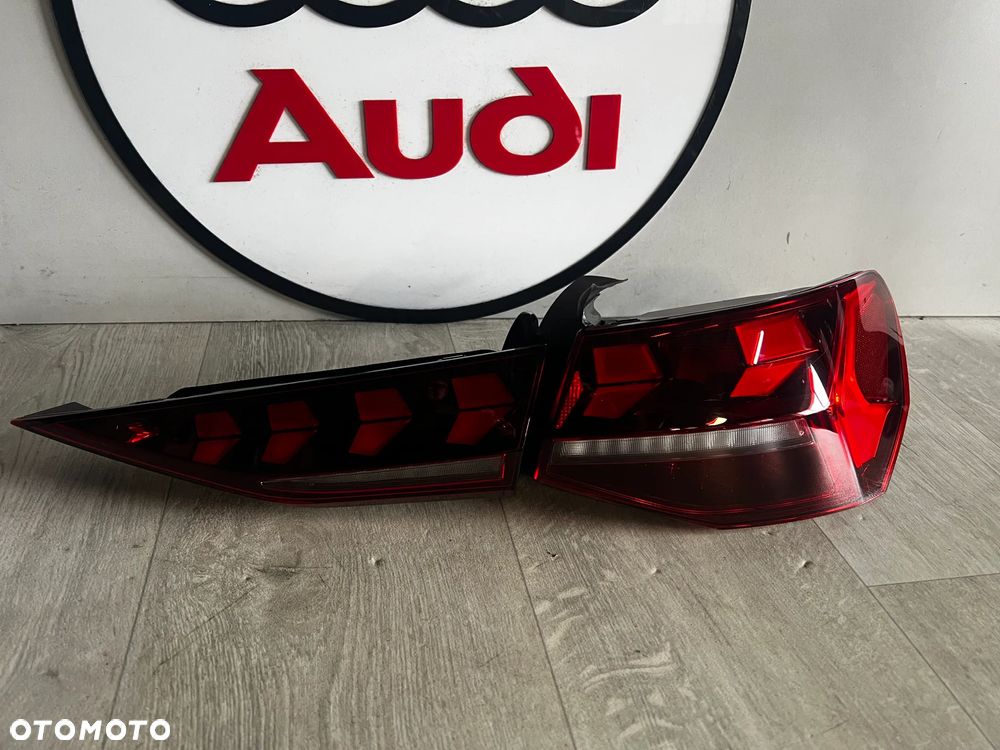 AUDI A3 RS3 8Y 8Y0 SEDAN LIFT lampy LED tył tylne KOMPLET 8Y0945207C 8Y0945307A 8Y0208C 8Y0945308A - 9