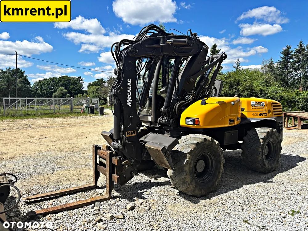Mecalac 12 MTX KOPARKO-ŁADOWARKA 2014R. | MECALAC MSX MXT 714 JCB 3CX - 17
