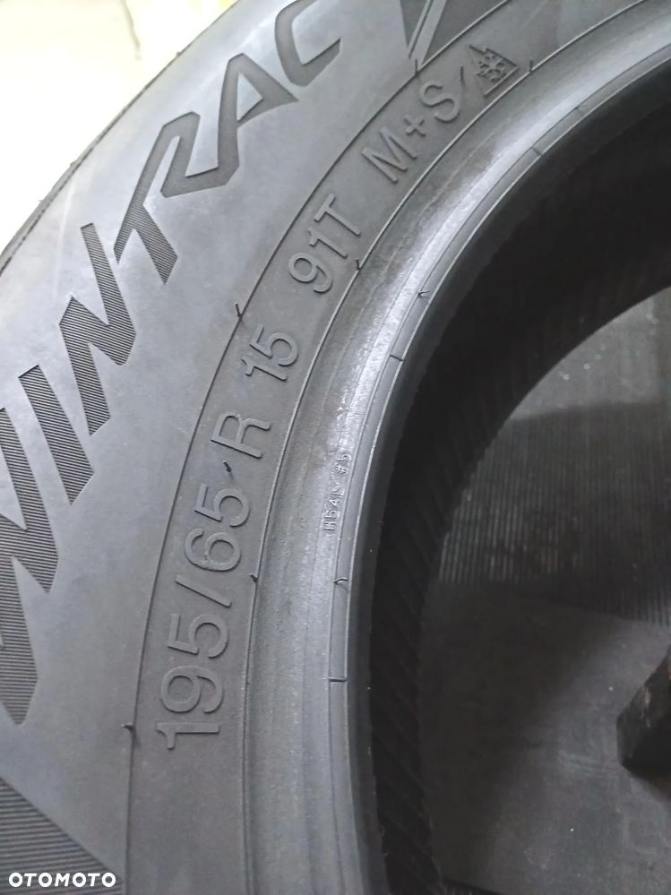 2x 195/65r15 vredestein 2021 opony zimowe 6mm 52417 - 5