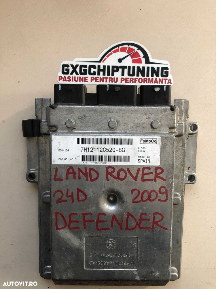 ECU Calculator motor Land Rover Defender 2.4TD4 7H12-12C520-BG DCU-106 - 1