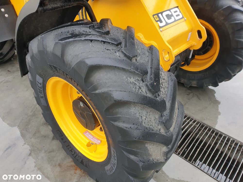 JCB 409 AGRI 40 KM/H WIDLY/ŁYŻKA SPROWADZONA SUPER STAN - 12