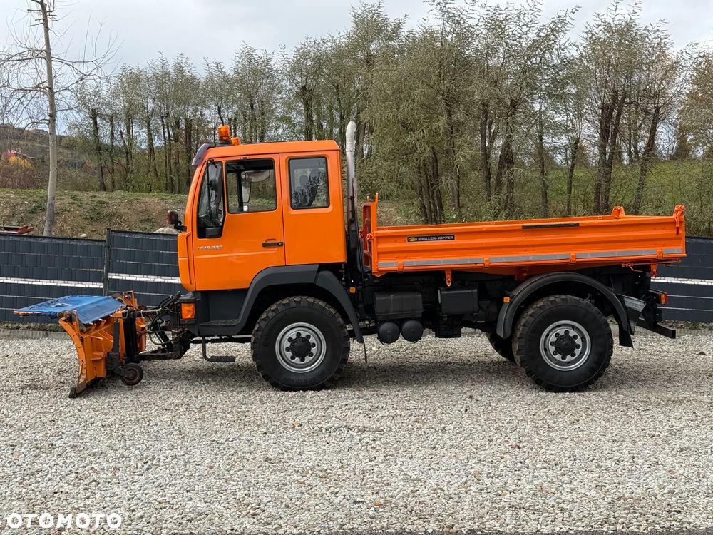 MAN * MAN 10-220 * Kiper Wywrotka Meiller * 4x4 * Zimowe Utrzymanie * Unimog * - 9