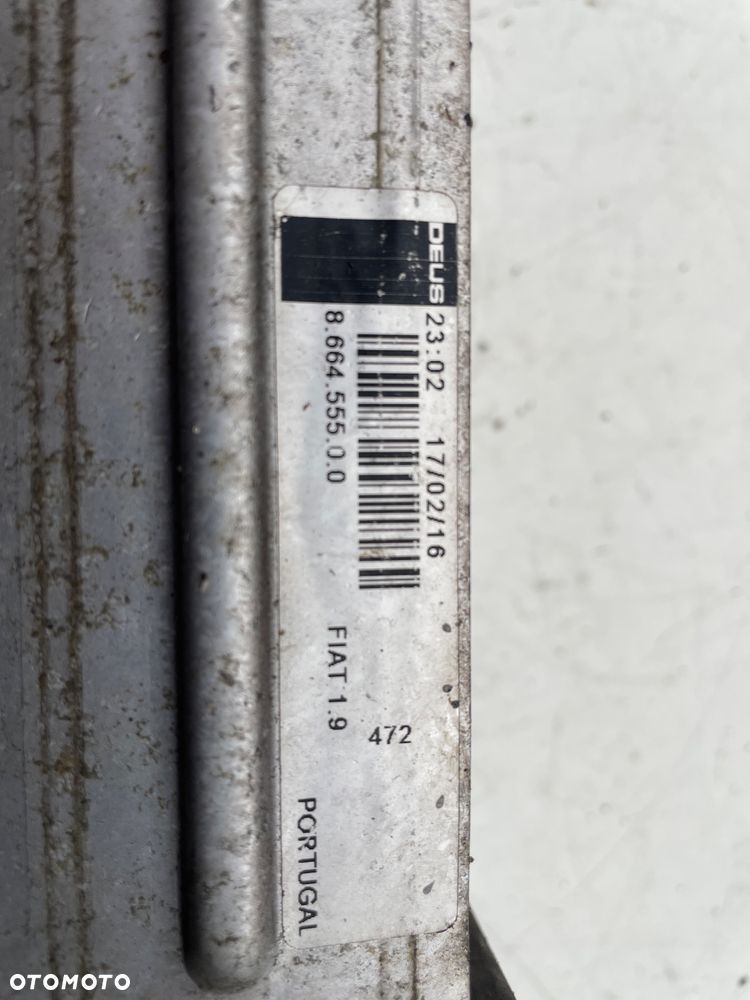 CHŁODNICA INTERCOOLER  FIAT DOBLO II COMBO II LIFT 1.3 CDTI - 3