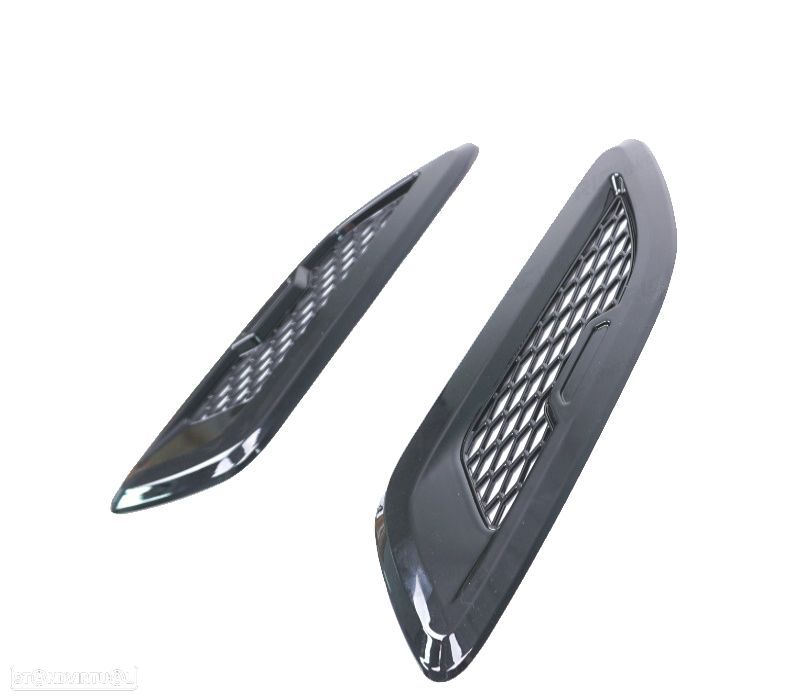 ENTRADAS DE AR RANGE ROVER EVOQUE 10-18 LOOK SVR PRETO BRILHANTE - 2