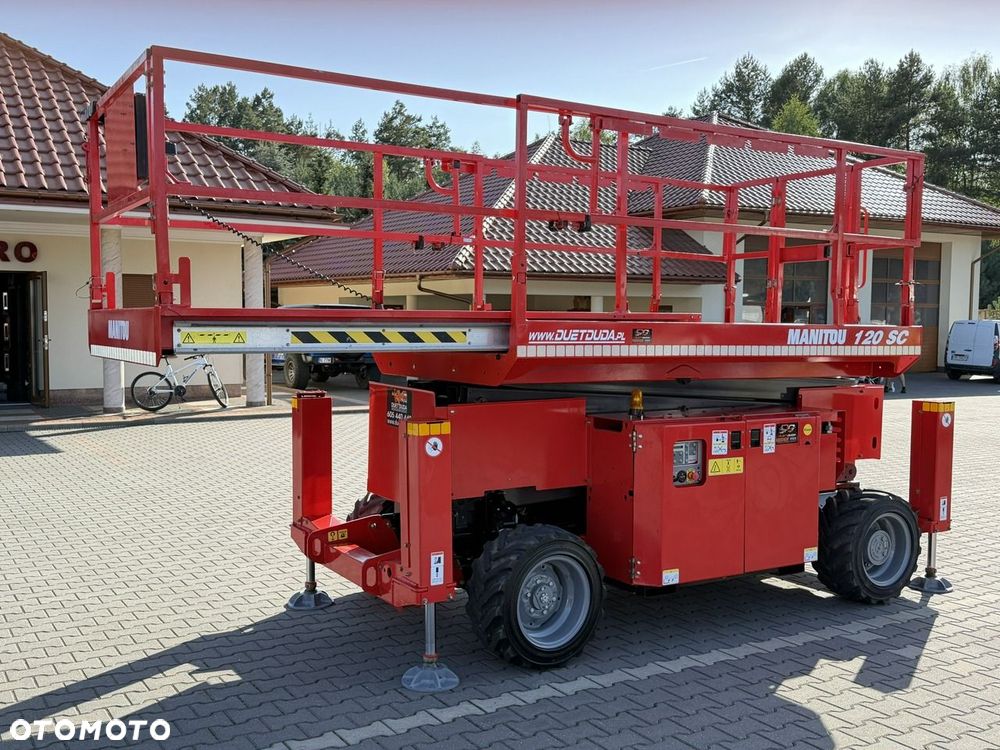 Manitou 120 SC Platforma robocza 12m Rozsuwany Kosz - 4