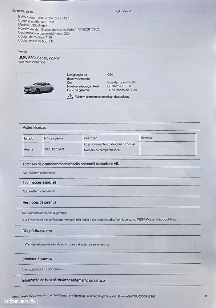BMW 530 e Pack Desportivo M - 54