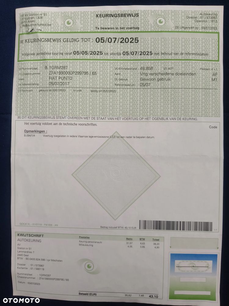 Fiat Punto Evo 1.2 8V Lounge - 23