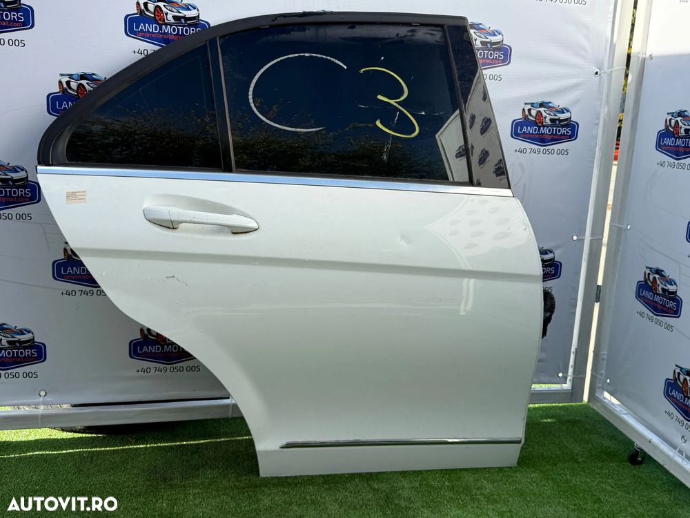 USA PORTIERA SPATE DREAPTA MERCEDES BENZ CLASA C AMG SP C220 2.2 DIESEL 2013 COD OEM A2047302200 / BERLINA 2007-2015 - 2