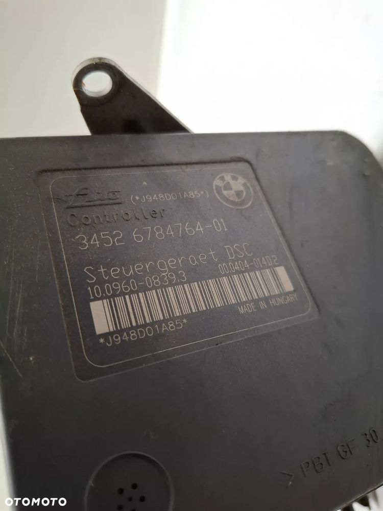 POMPA ABS STEROWNIK BMW E87 E81 E90 E91 6784764 SLASK WYSYLKA - 2