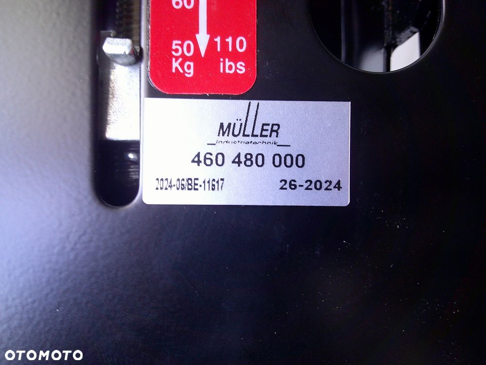 Fotel kierowcy Vario Seat muller 460480000 do traktora maszyny budowlanej widlaka - 3