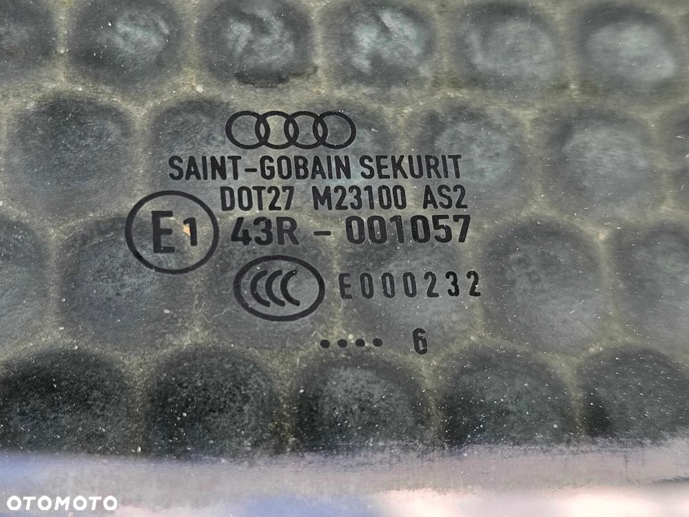 Szyba Szyby Boczna Drzwi Tyl Tylna AUDI A4 B6 B7 Sedan 06r - 7