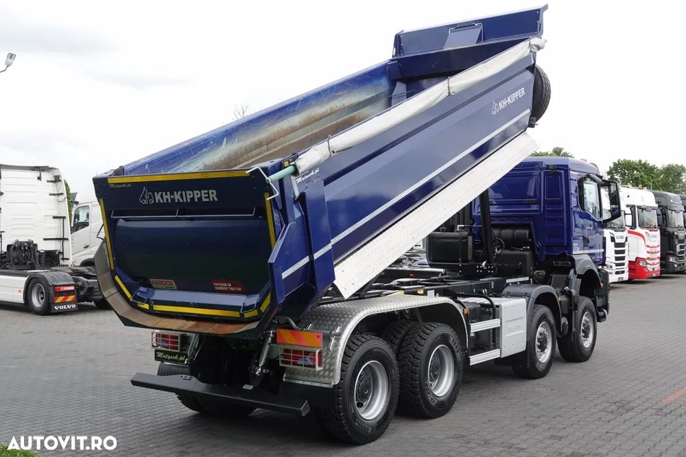 MAN TGS 41.480 / 8X6 / BASCULATOR / BASCULATOR SPATE / KH KIPPER / RICH EQUIPMENT / - - 7