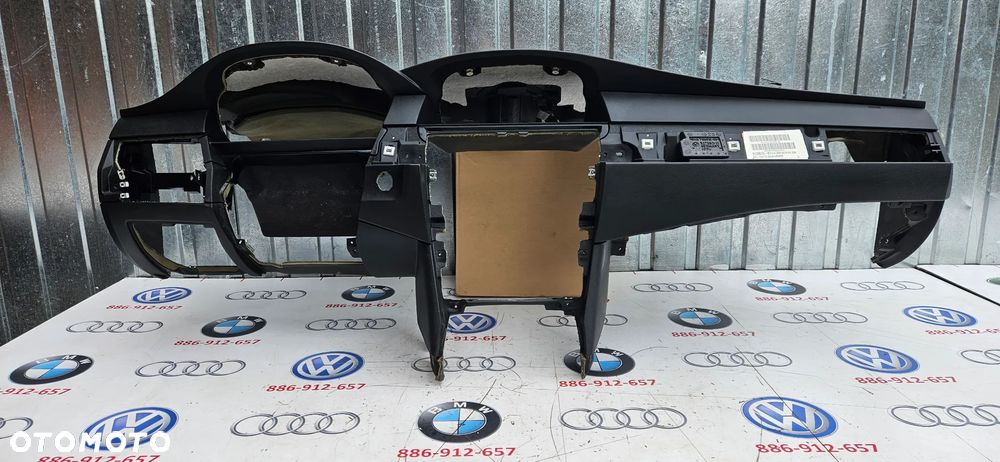 BMW 5 E60 E61 LIFT LCI Start Stop Kokpit Konsola Deska Poduszki powietrzne Airbag Napinacze - 14