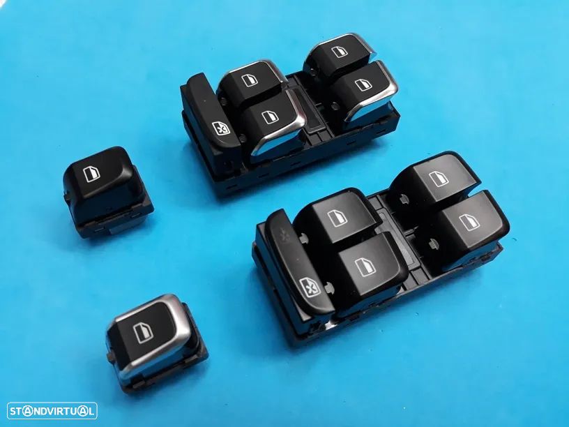Teclas comando interruptor vidros Audi A4 B8, A5, Q3, Q5 NOVOS - 1