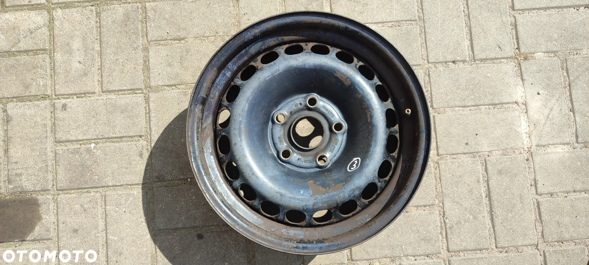 FELGI 5x112 6.5Jx15 CALI ET33 AUDI A4B6 B7 KOMPLET 4 SZTUKI - 4